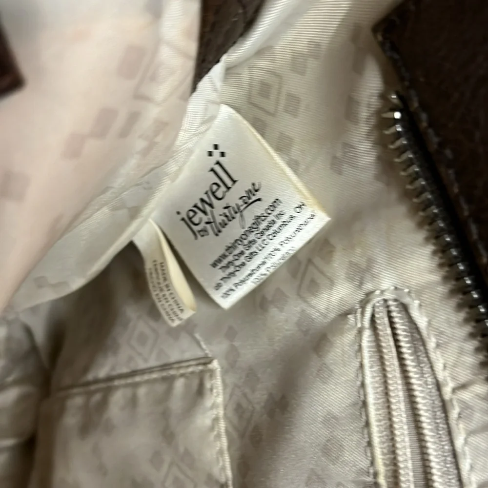 Thirty-One By Jewell Brown Shoulder Bag and Wallet Set
